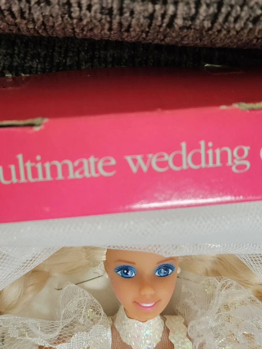 Vtg (1989) Wedding Fantasy Barbie Doll. Model # 2125.